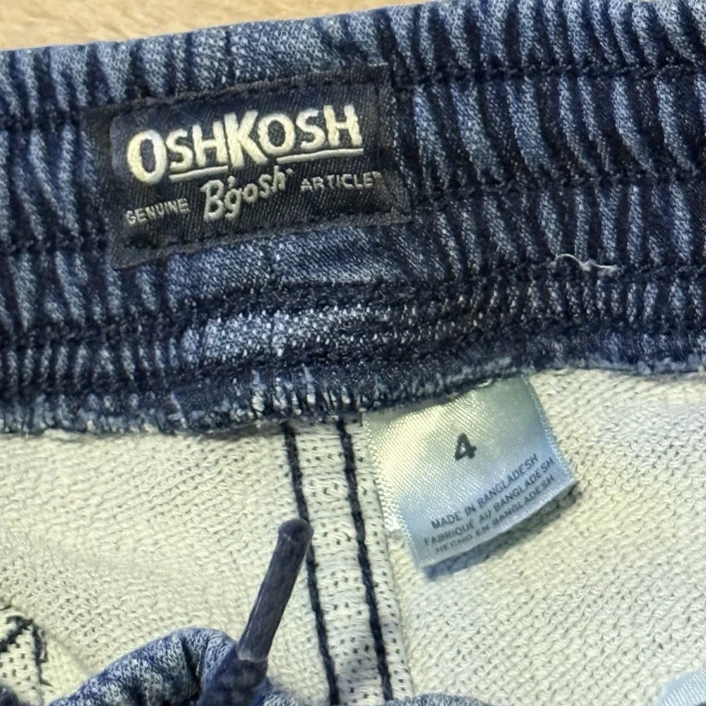 OshKosh B'gosh Kids Denim Joggers – Size 4